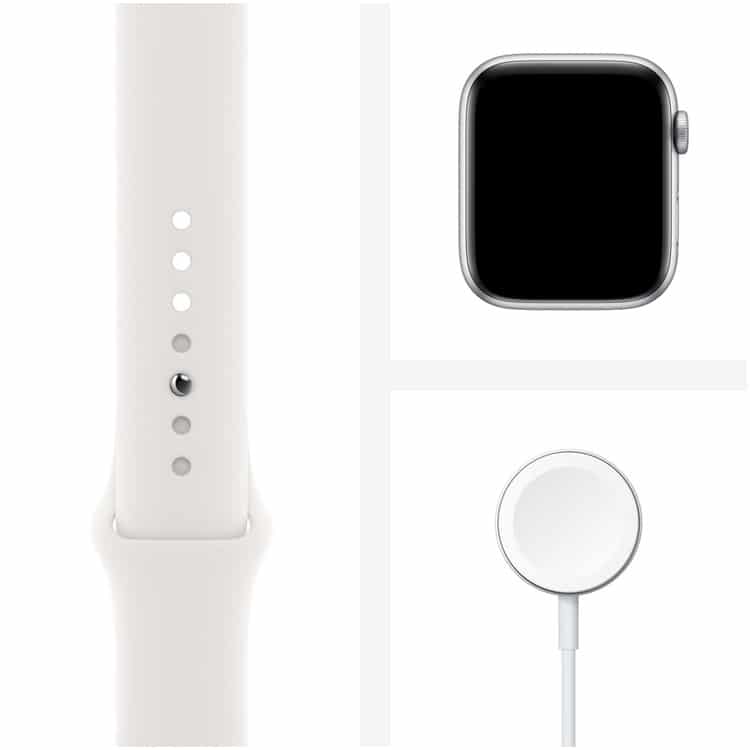 Inhoud pakket Apple Watch 6 (zilver)