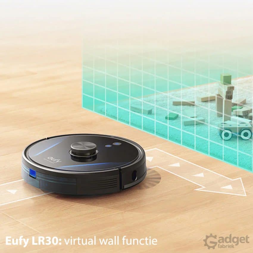 Eufy LR30: virtual wall functie